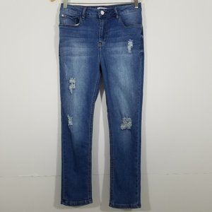 Kensie Stretch Distressed Jeans Size 6/28